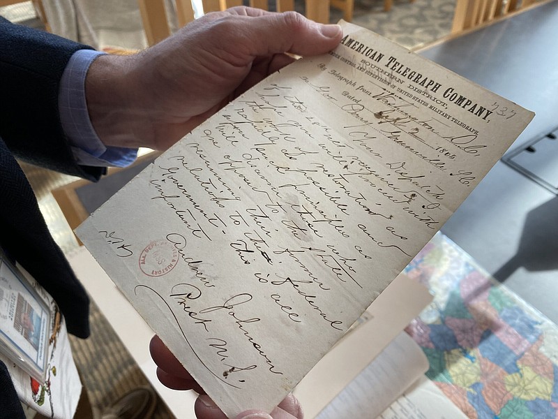 Papers of South Carolina’s 1st postCivil War governor returned after