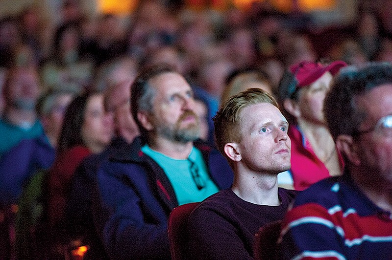 Contributed photo / The audience watches films at the Lookout Wild Film Festival. The 2024 film festival will have screenings at 7 p.m. Thursday-Friday, 1 and 7 p.m. Saturday-Sunday at the Walker Theatre, 399 McCallie Ave.