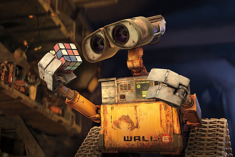 Will artificial intelligence restore the dignity of work, or will it leave it us like the coddled, useless humans in the movie "Wall-E," who leave trash-compacting robots to clean up the planet. / AP Photo/Disney Enterprises and Pixar Animation Studios