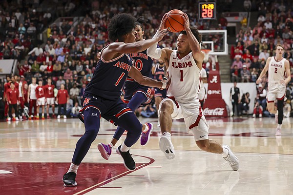 Alabama men beat No. 8 Auburn for first win vs. ranked opponent | Chattanooga Times Free Press - Vimarsana News