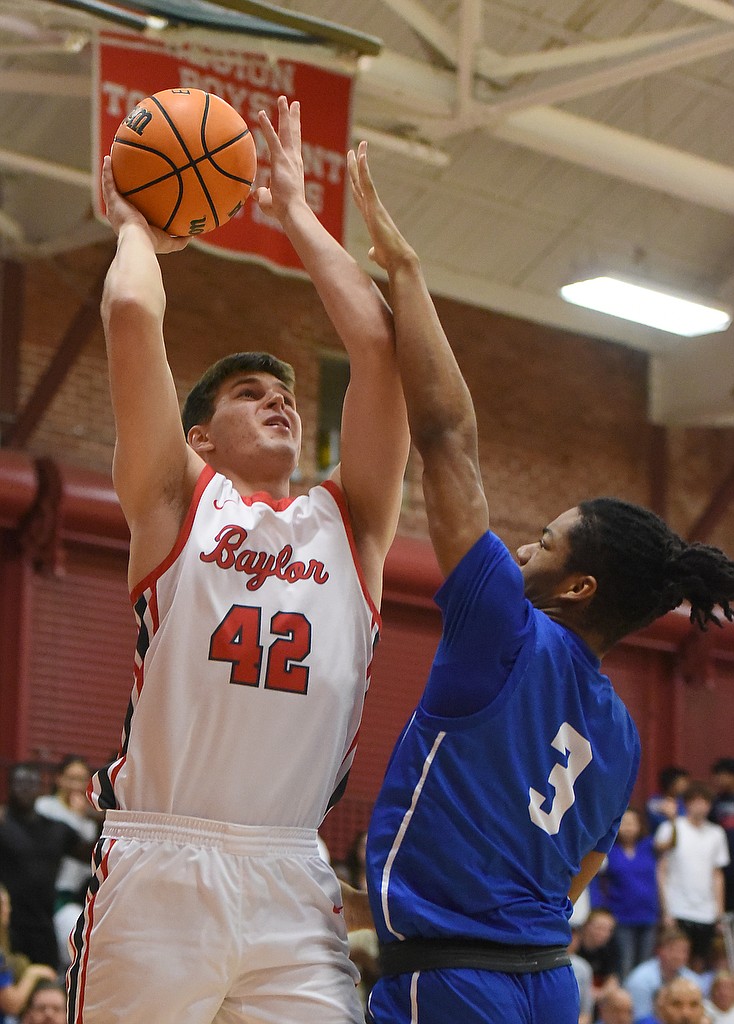 McCallie at Baylor basketball on Jan. 26, 2024 Chattanooga Times Free