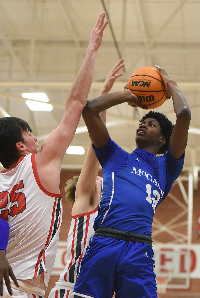 McCallie at Baylor basketball on Jan. 26, 2024 Chattanooga Times Free