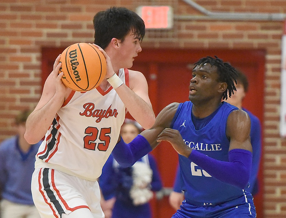 McCallie at Baylor basketball on Jan. 26, 2024 Chattanooga Times Free