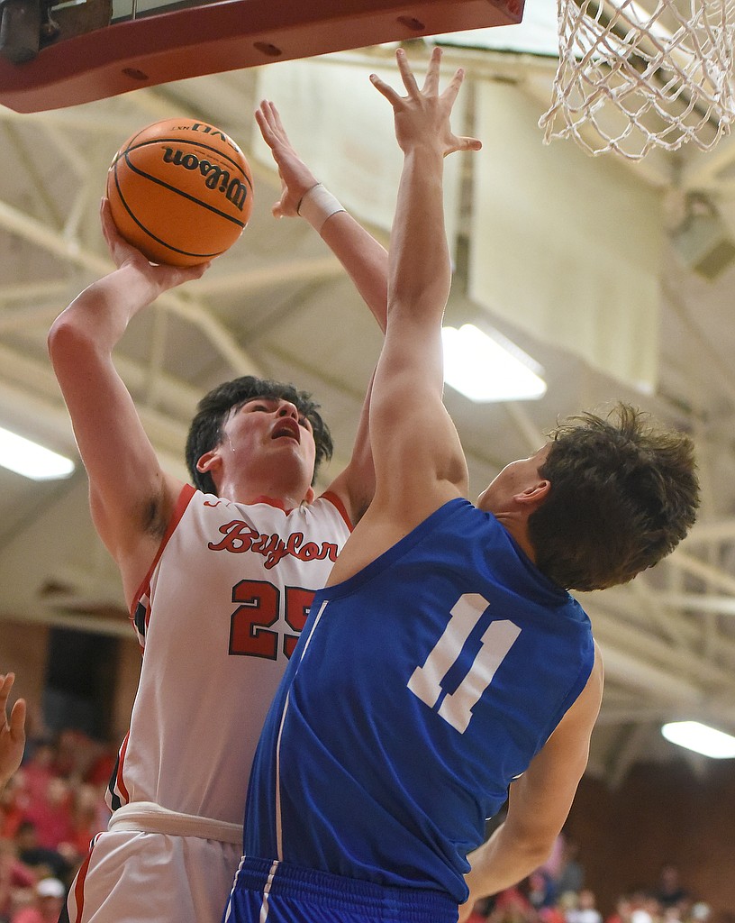 McCallie at Baylor basketball on Jan. 26, 2024 Chattanooga Times Free