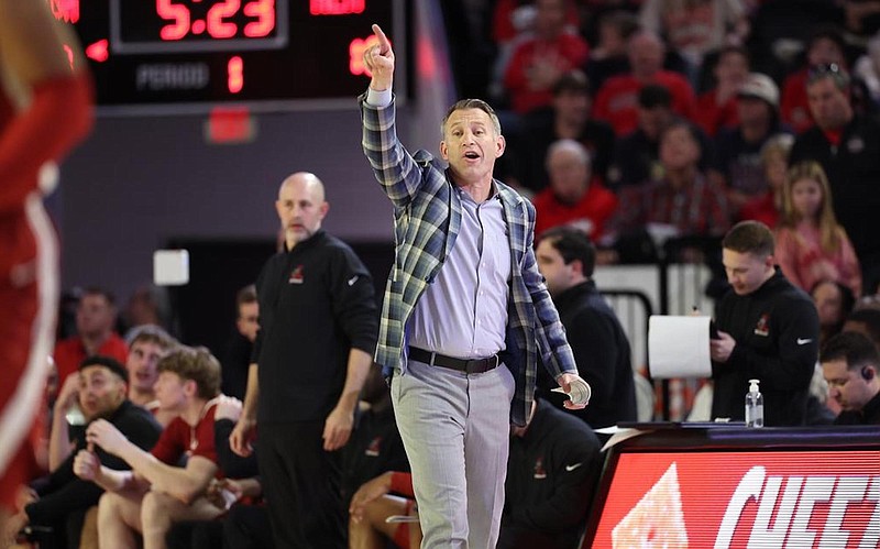 Crimson Tide photos / Alabama has won two of the past three SEC regular-season championships in men's basketball under coach Nate Oats, who has the Crimson Tide in first place entering Saturday's midway mark of the league schedule.