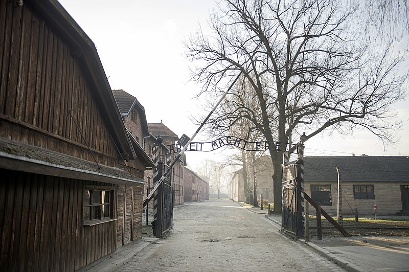 File photo/James Hill/The New York Times / This April 2015 file photo shows the former concentration camp of Auschwitz, now the Auschwitz-Birkenau State Museum on the outskirts of Oświęcim in Poland.