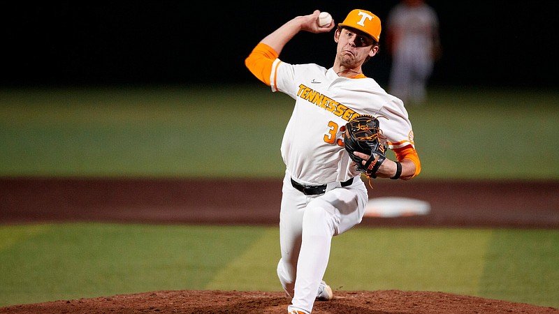 Tennessee Athletics photo by Emma Corona / Tennessee will open its 2024 baseball season Friday night against Texas Tech in Arlington, Texas, with 6-foot-6 sophomore AJ Russell scheduled to start for the Volunteers.