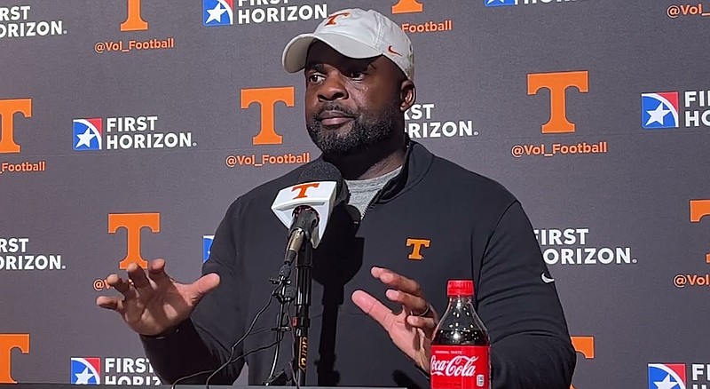 Tennessee Athletics photo / Tennessee linebackers coach Brian Jean-Mary on Thursday became the first defensive assistant to depart Josh Heupel's staff, leaving for Michigan.