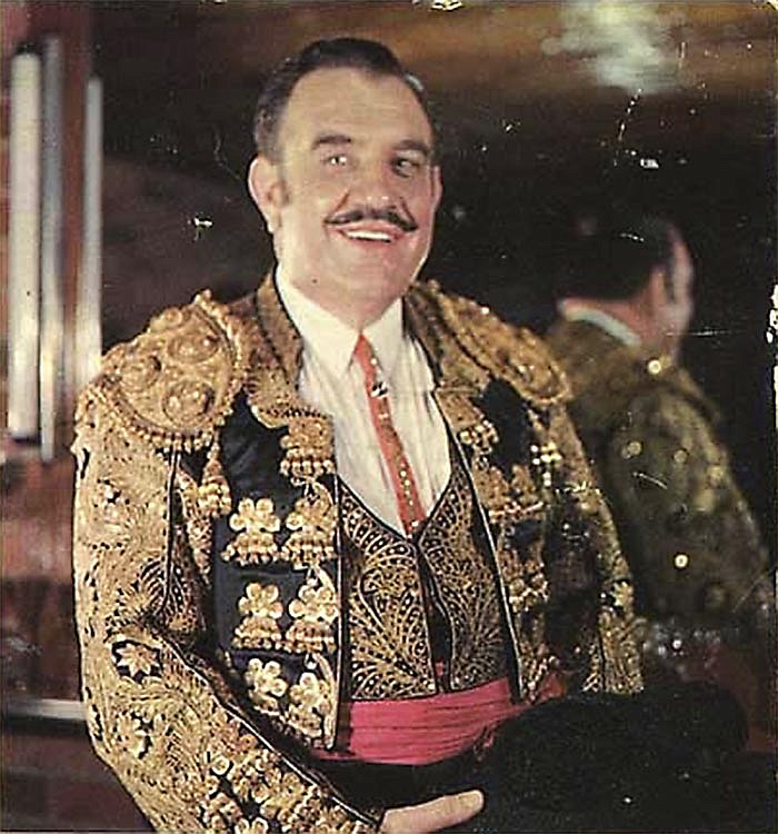 File Photo / R.C. "Doc" Anderson in his bullfighter attire.