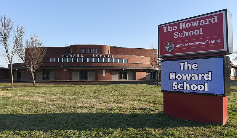 Staff File Photo By Matt Hamilton / The Howard School is seen in 2022.