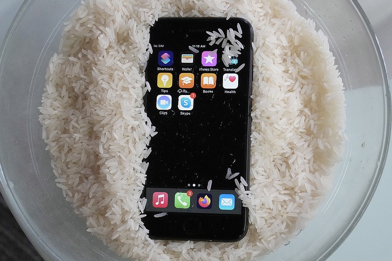 One Tech Tip Don’t use rice for your device. Here’s how to dry out