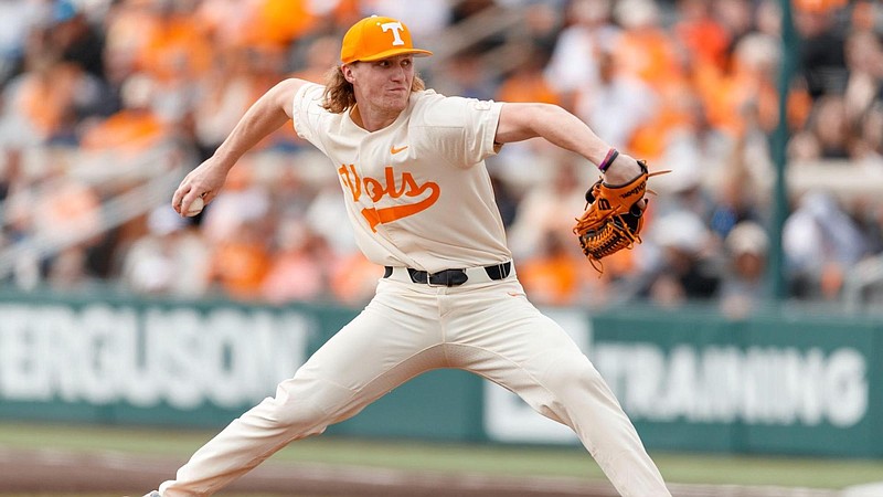 Tennessee Athletics photo / Tennessee pitcher Nate Snead worked the final six innings Sunday afternoon and did not allow a run as the No. 8 Volunteers rallied for an 8-3 win over visiting Illinois.