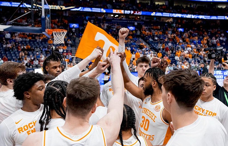 Tennessee Athletics photo / After an unexpectedly quick stay at the SEC tournament in Nashville last week, Tennessee will begin NCAA tourney play Thursday night against Saint Peter's in Charlotte, N.C.