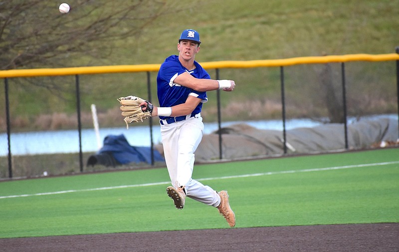 Staff file photo by Patrick MacCoon / Vanderbilt signee Brodie Johnston has put on a show so far this season for the Boyd Buchanan baseball team, which is off to a 9-1 start.