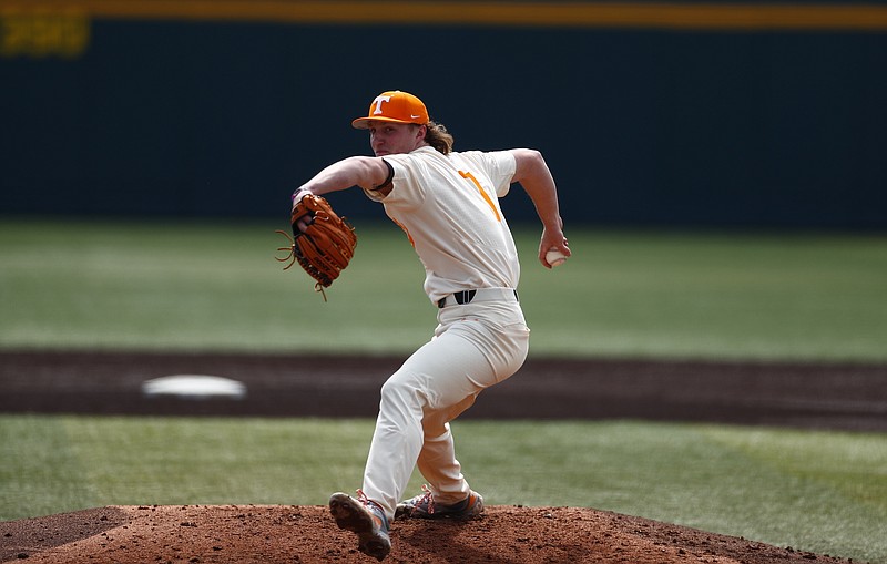 Tennessee Athletics photo / Tennessee sophomore pitcher Nate Snead, a transfer from Wichita State, picked up his fifth victory of the season during Sunday afternoon's 15-4 drubbing of Ole Miss inside Lindsey Nelson Stadium.