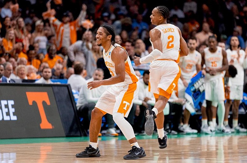 Tennessee Athletics photo / Tennessee junior point guard Zakai Zeigler is appreciative of this season's run to the Sweet 16 after missing out on last season's NCAA tournament with a torn ACL.