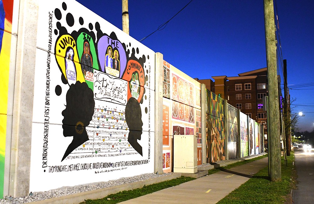 Artists selected for final wall of community mural paintings at 10th