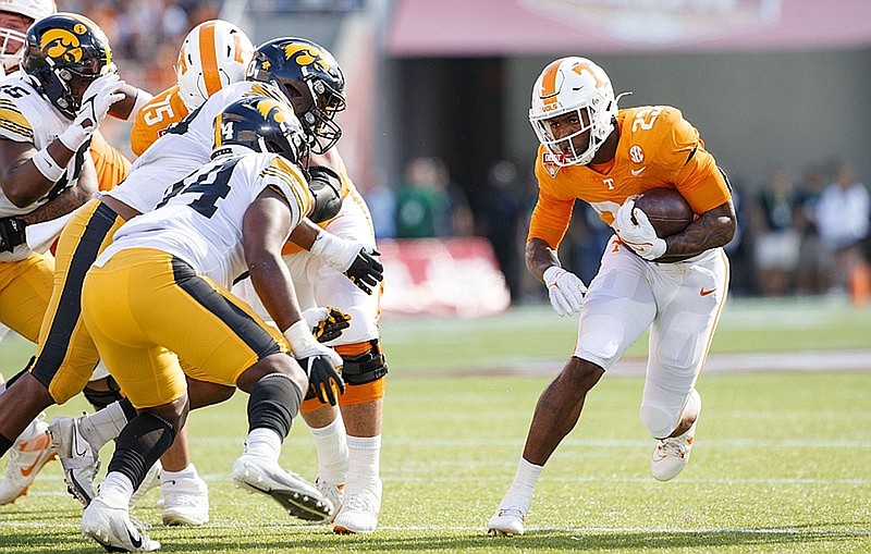 Tennessee Athletics photo / Tennessee running back Cameron Seldon, who rushed 13 times for 55 yards in the Citrus Bowl trampling of Iowa, will miss the rest of spring practice after undergoing shoulder surgery.