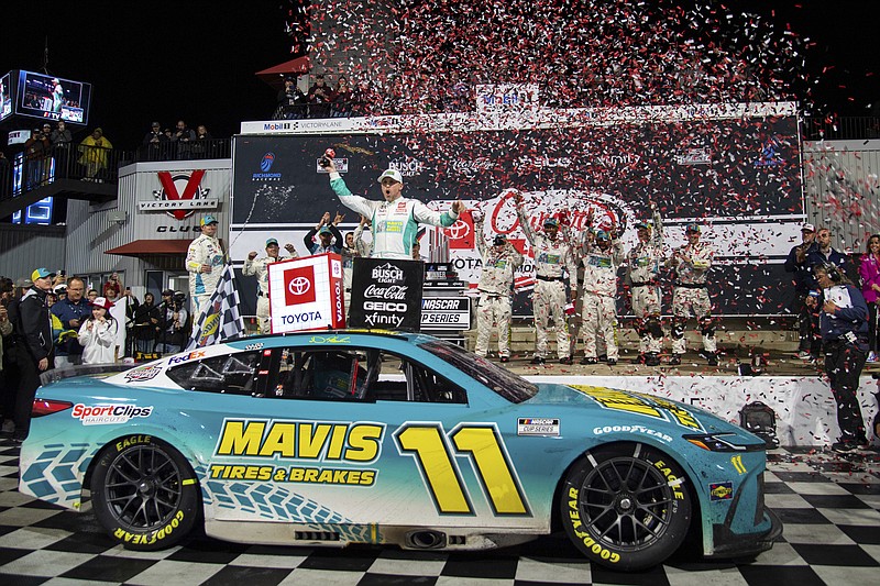 Denny Hamlin wins Cup Series race at Richmond in overtime | Chattanooga  Times Free Press