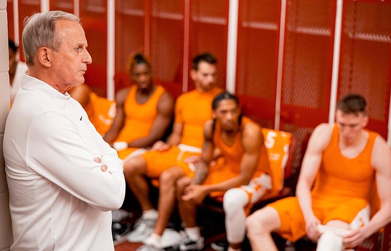 Tennessee Athletics photo / Rick Barnes guided Tennessee to the Southeastern Conference regular-season basketball championship last month, and he is 5-2 with the Volunteers in the last two NCAA tournaments.