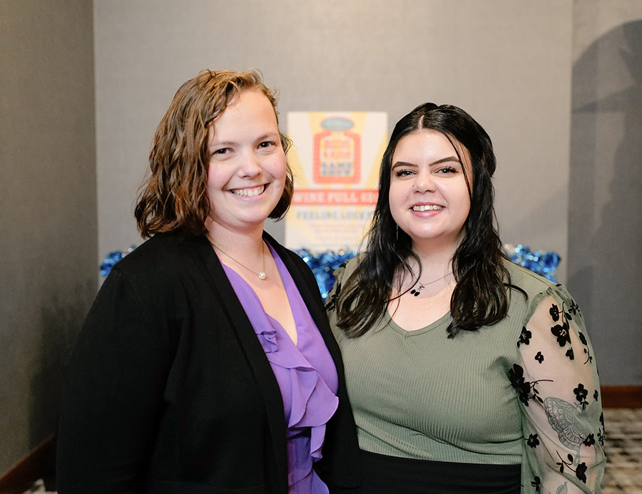 Photo by Mark Gilliland / Kennedy Horton and Chyna Blevins
