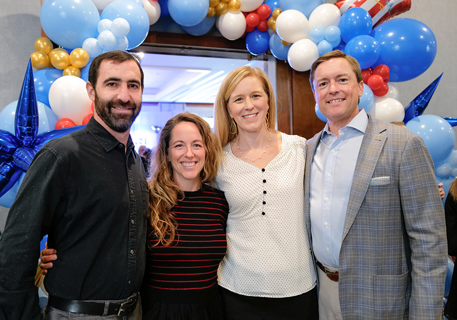 Photo by Mark Gilliland / Lee & Wendy Friedlander and Kate & Bart Rolen