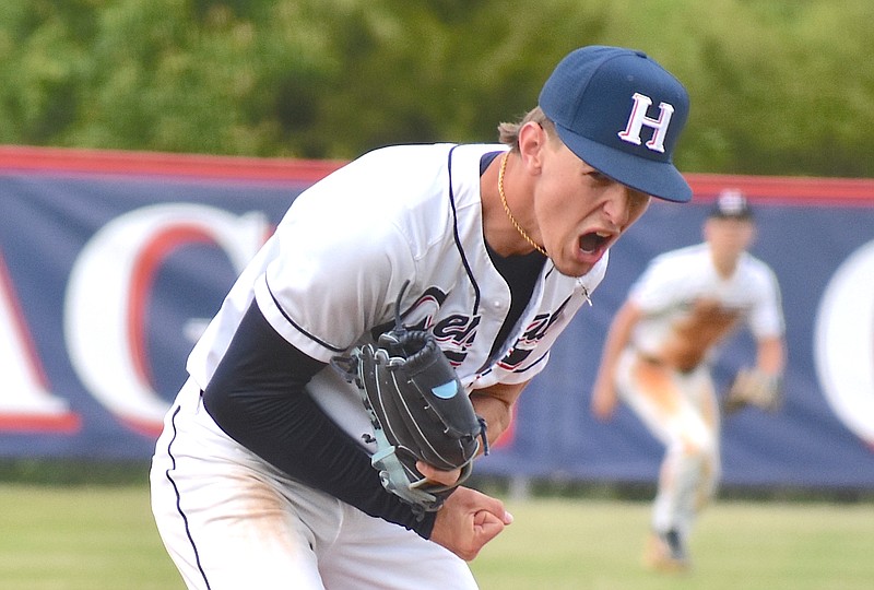 Max Owens sets program home run record as Heritage advances