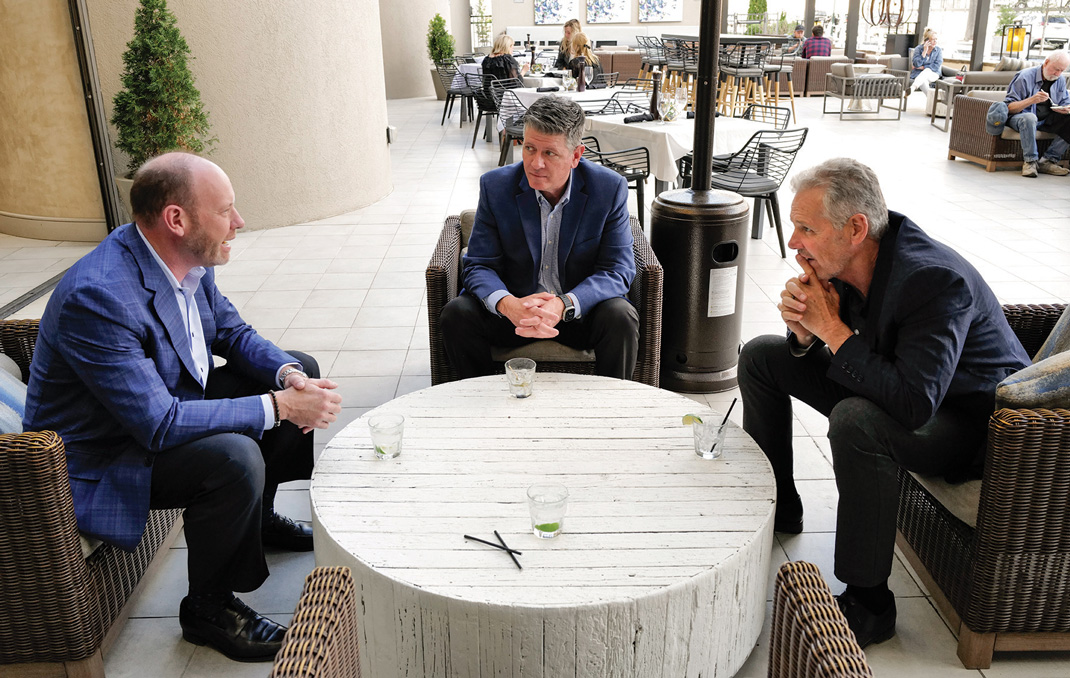 Photo by Mark Gilliland / Bart Kelley, Joe Cygan and John McLean