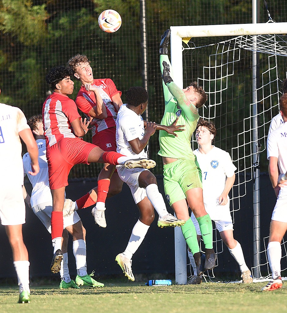 McCallie vs. Baylor soccer on April 30, 2024 Chattanooga Times Free Press