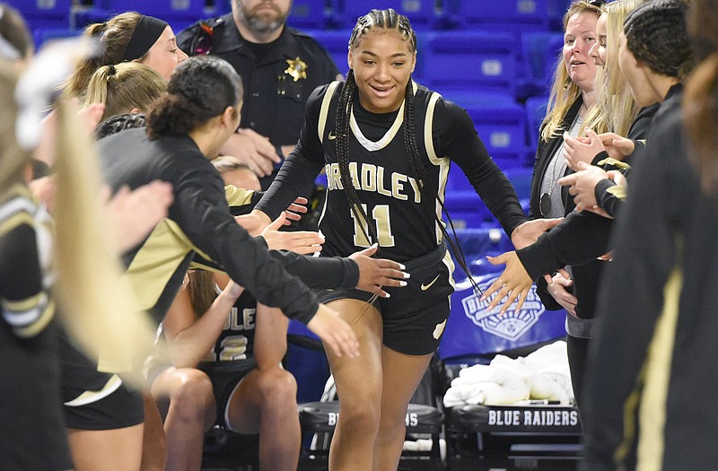 Staff file photo by Matt Hamilton / Bradley Central's Harmonie Ware was named MVP of the TSSAA Class 4A tournament in March, capping her junior season by leading the Bearettes as they repeated as state champions.