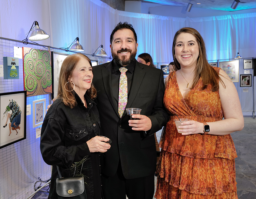 Photo by Mark Gilliland / Marisa & Chris Cusac and Allie Smith