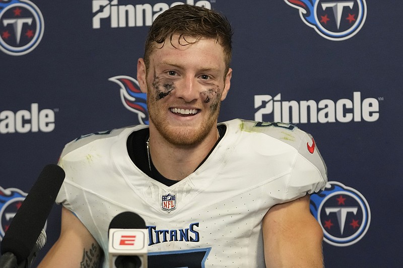AP file photo by Lynne Sladky / Tennessee Titans quarterback Will Levis enters his second year in the NFL and first as the starter for the team from the beginning of the season with several new faces around him on offense.