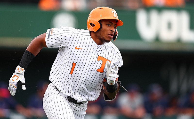 Tennessee Athletics photo / Tennessee junior second baseman and leadoff hitter Christian Moore tied a program record during Tuesday's 10-0 downing of Belmont with his 24th home run of the season.