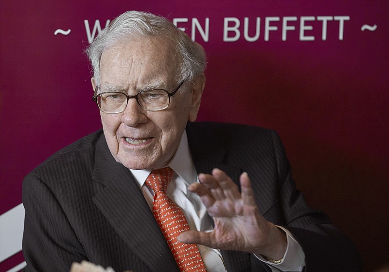 AP File Photo/Nati Harnik / Warren Buffett, chairman and CEO of Berkshire Hathaway, shown in 2019, is often correct about financial matters, but columnist Cal Thomas says he falls short in refusing to advocate for federal spending cuts.