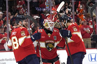Panthers shut out Oilers to open Stanley Cup Final | Chattanooga Times ...