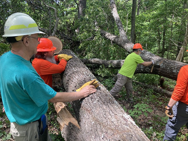 Storms do widespread damage on Benton MacKaye Trail in Tennessee and ...