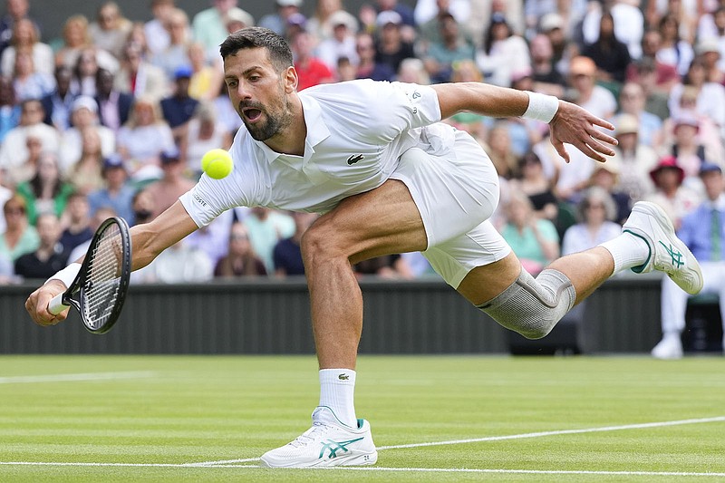 Novak Djokovic's Wimbledon win shows limitations of knee | Chattanooga  Times Free Press