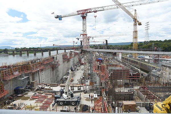 The Chickamauga Lock replacement could be operational in November 2027