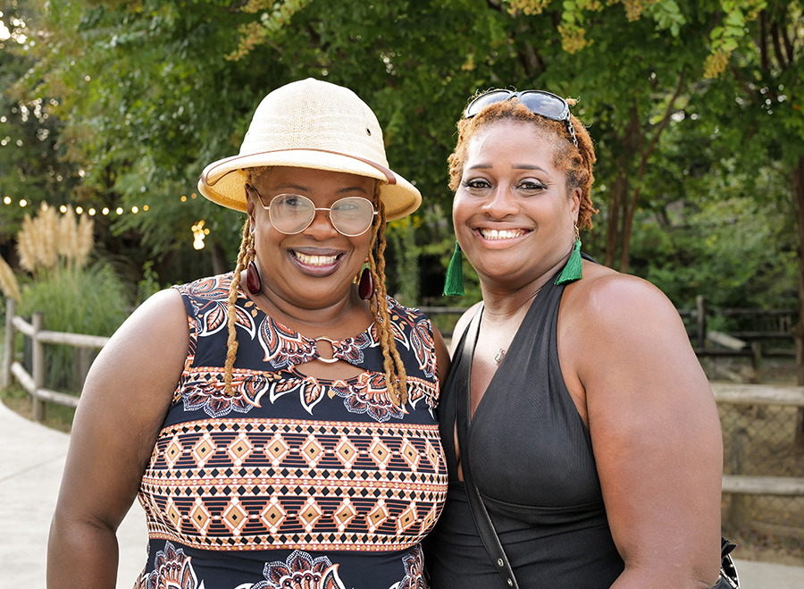 Photo by Mark Gilliland / Kendra Bishop and Tamika Bonds
