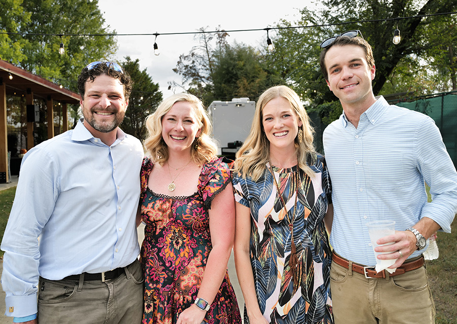 Photo by Mark Gilliland / Andy & Kate Stone and Debbie & Colin Lockhart