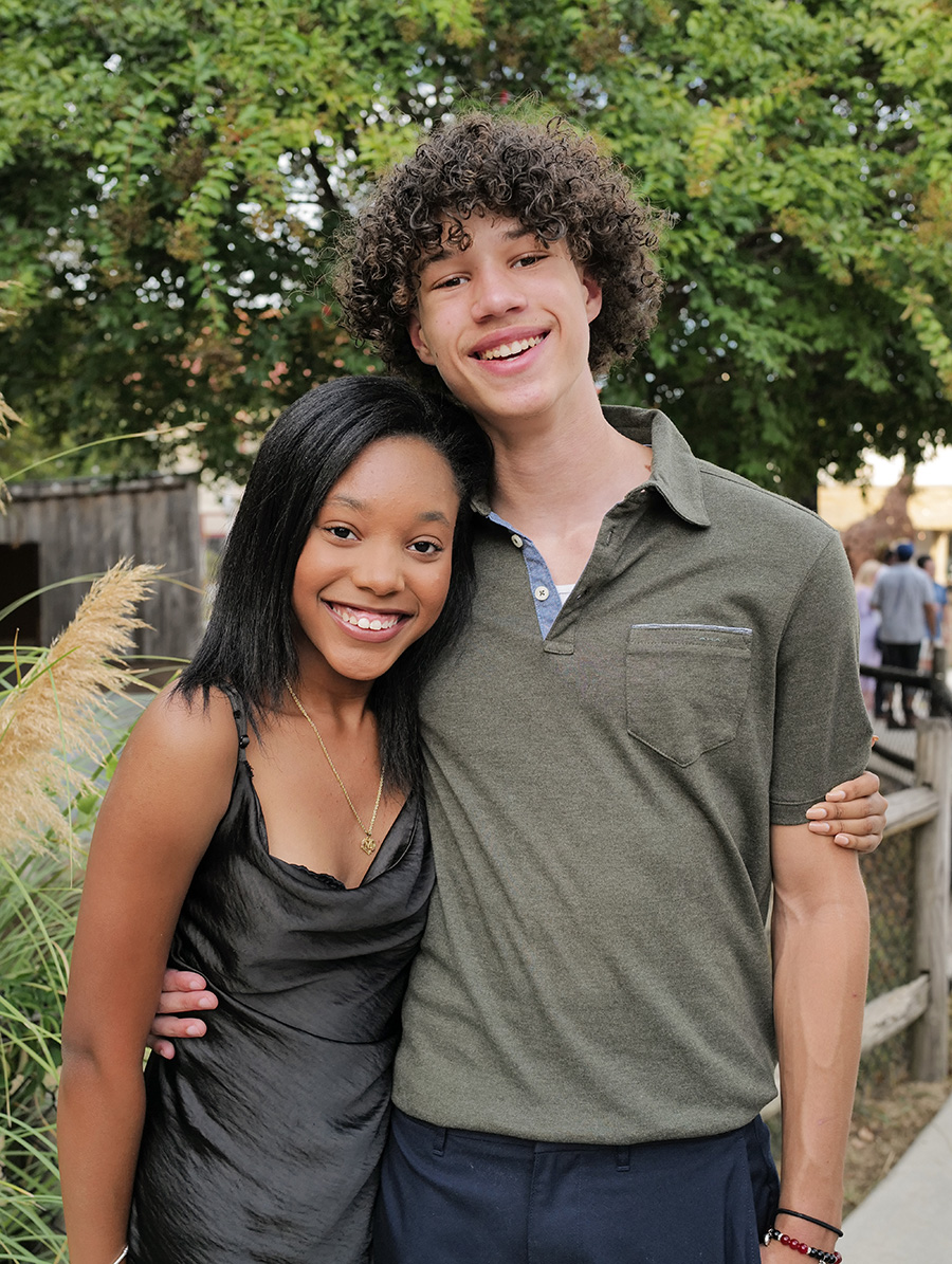 Photo by Mark Gilliland / Madison Jefferson and David Lee