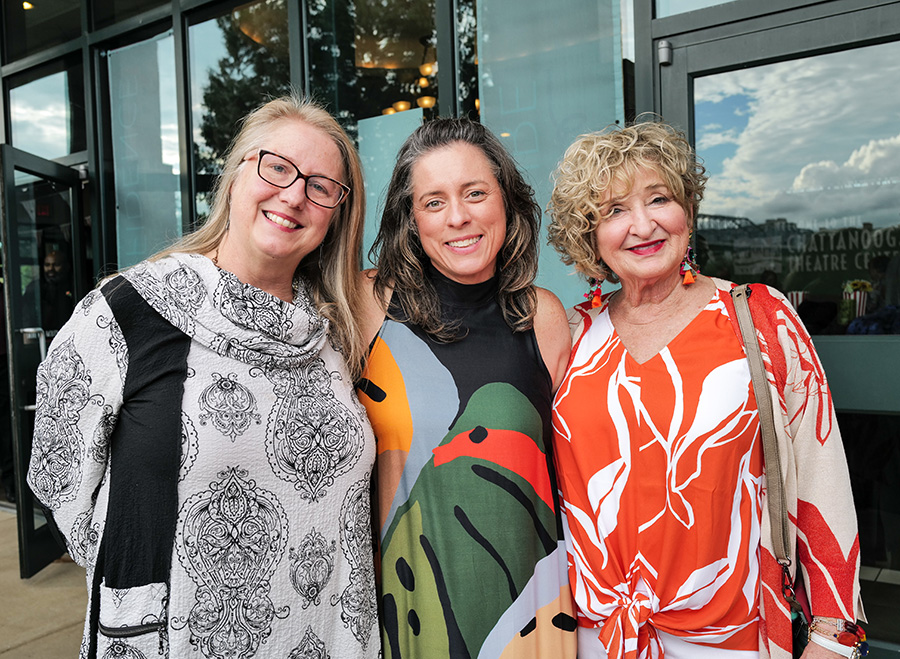 Photo by Mark Gilliland / Kate Warren, Monica Kinsey and Debbie Jones