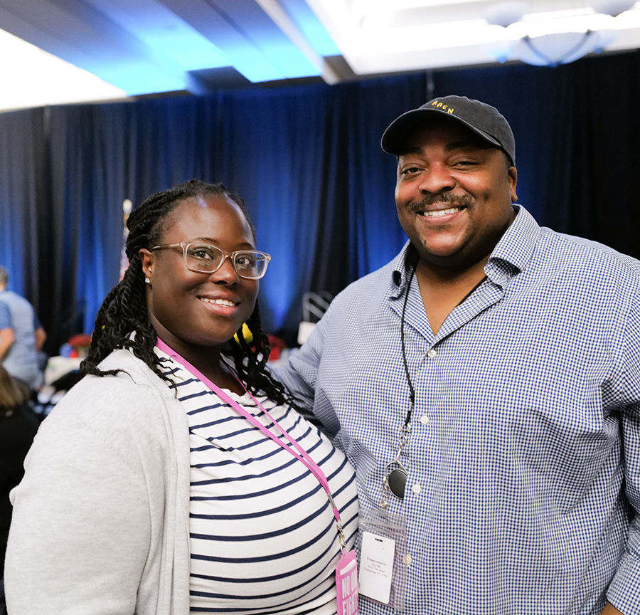 Photo by Mark Gilliland / Janay Burney and Brian Anderson