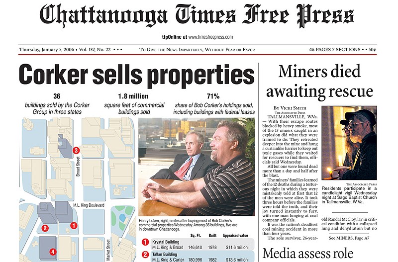 Time capsule Corker sells real estate holdings ahead of successful