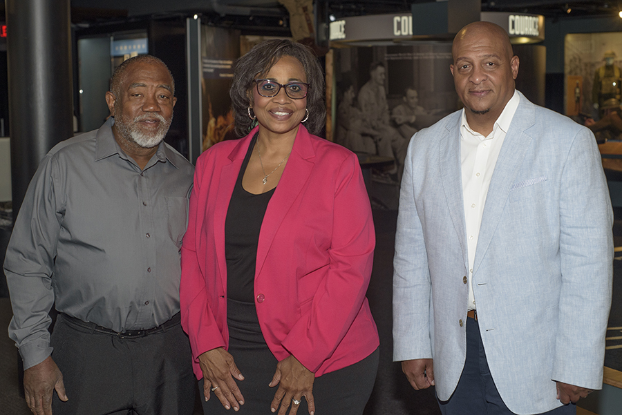 Photo by Michael Hampton / Charles & Annette Johnson and Eric Vanzant