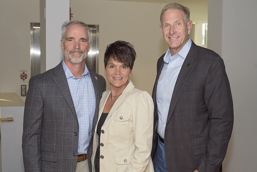 Photo by Michael Hampton / Paul & Lisa Voss and Dave Mead