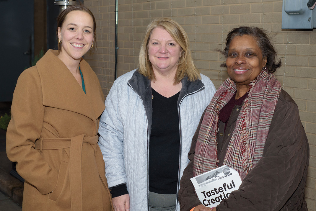 Photo by Michael Hampton / Kelly Helton, Julia Wright and Rosalind Glass