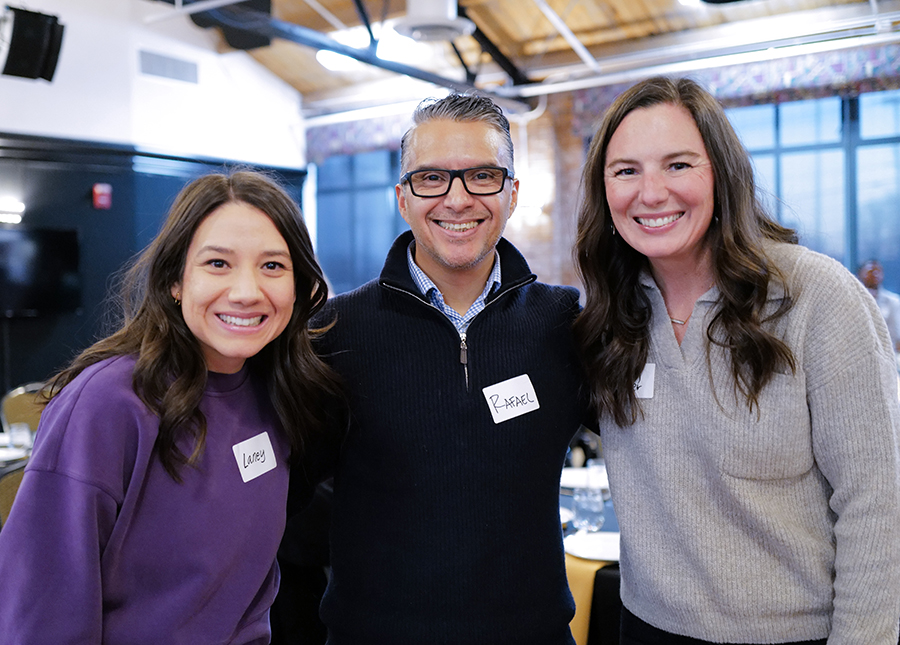 Photo by Mark Gilliland / Laney Stayton, Rafael Carmona and Emily Geyer