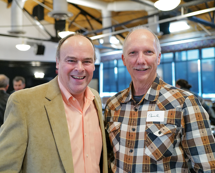 Photo by Mark Gilliland / Mike Leary and Paul Wells