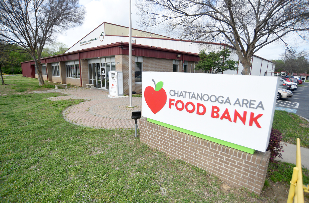 Staff photo by Matt Hamilton/ The Chattanooga Area Food Bank on Friday, April 4, 2025.